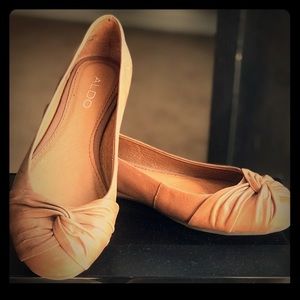 ✨✨‼️LAST CHANCE! (To be donated)‼️✨ 
Aldo Fruity Leather Round Toe Ballet Flat